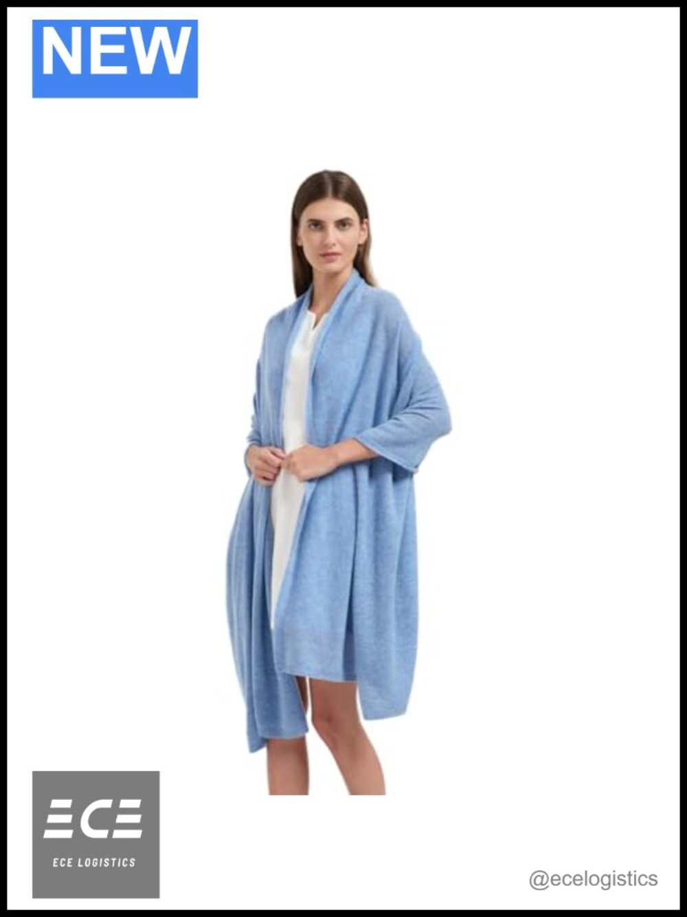 Cashmere Wool Wrap Scarf Extra Large Travel Shawl
